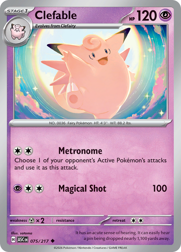 Clefable - Ascended Heroes SET-75