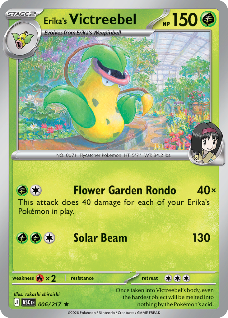 Erika's Victreebel - Ascended Heroes SET-6