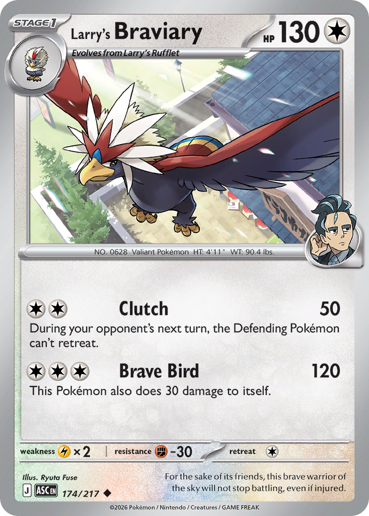 Larry's Braviary - Ascended Heroes SET 2-174