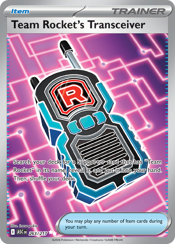 Team Rocket's Transceiver - Ascended Heroes SET-263