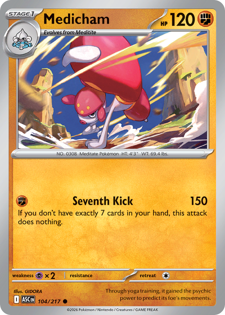 Medicham - Ascended Heroes SET 2-104