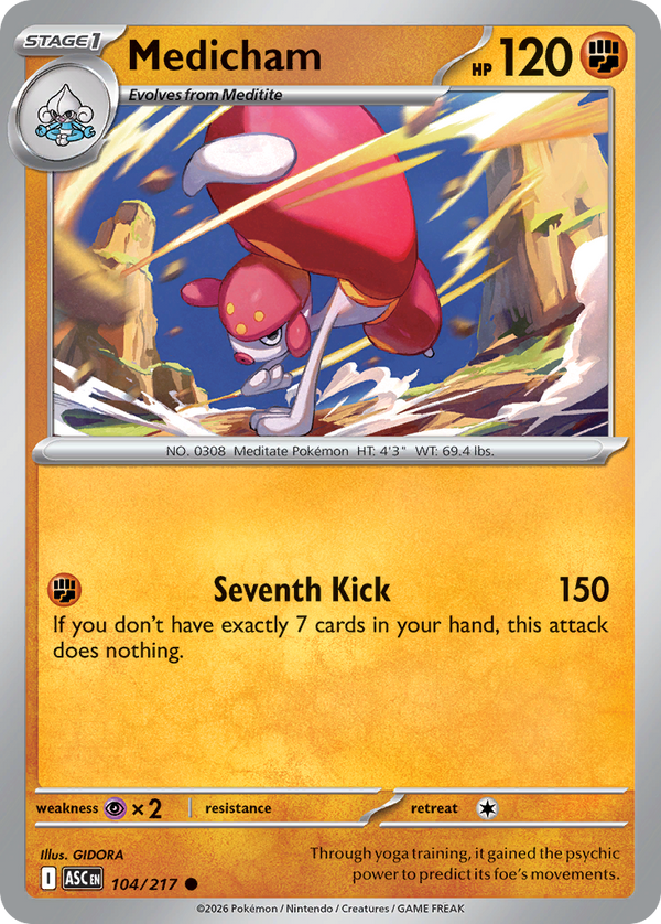 Medicham - Ascended Heroes SET 2-104