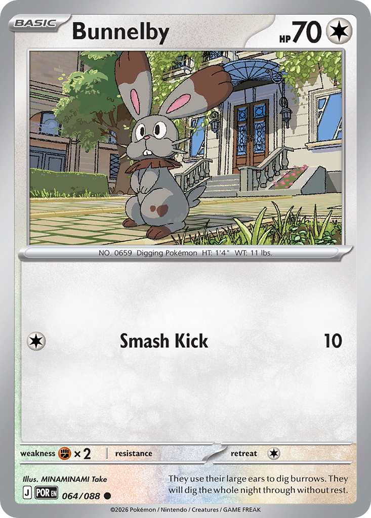 Bunnelby - Perfect Order SET-64
