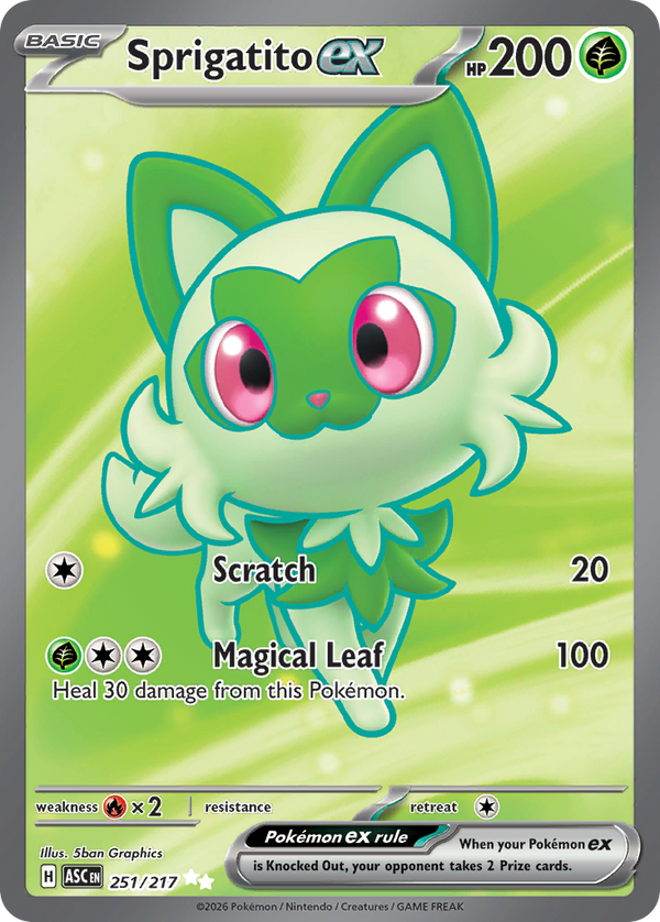 Sprigatito ex - Ascended Heroes SET-251