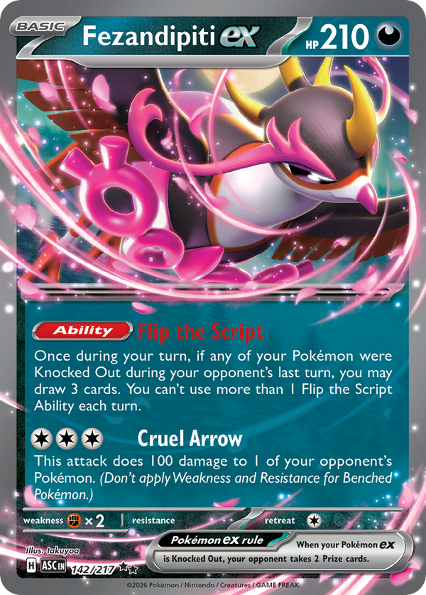 Fezandipiti ex - Ascended Heroes SET 2-142