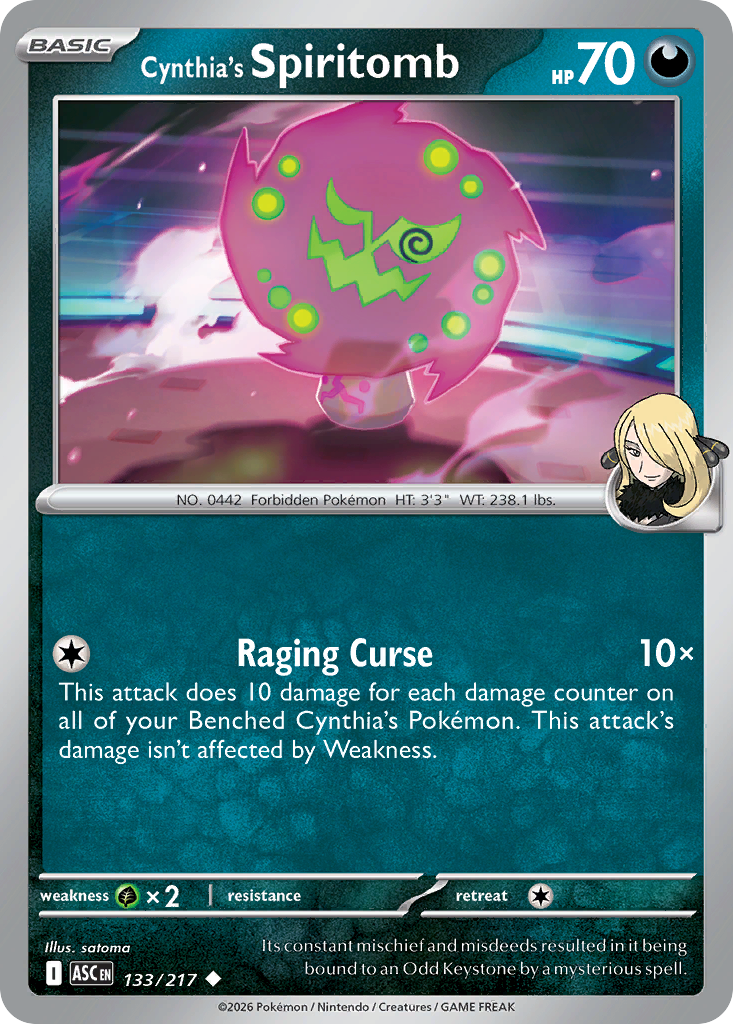 Cynthia's Spiritomb - Ascended Heroes SET 2-133