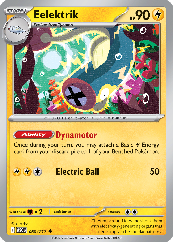 Eelektrik - Ascended Heroes SET-60