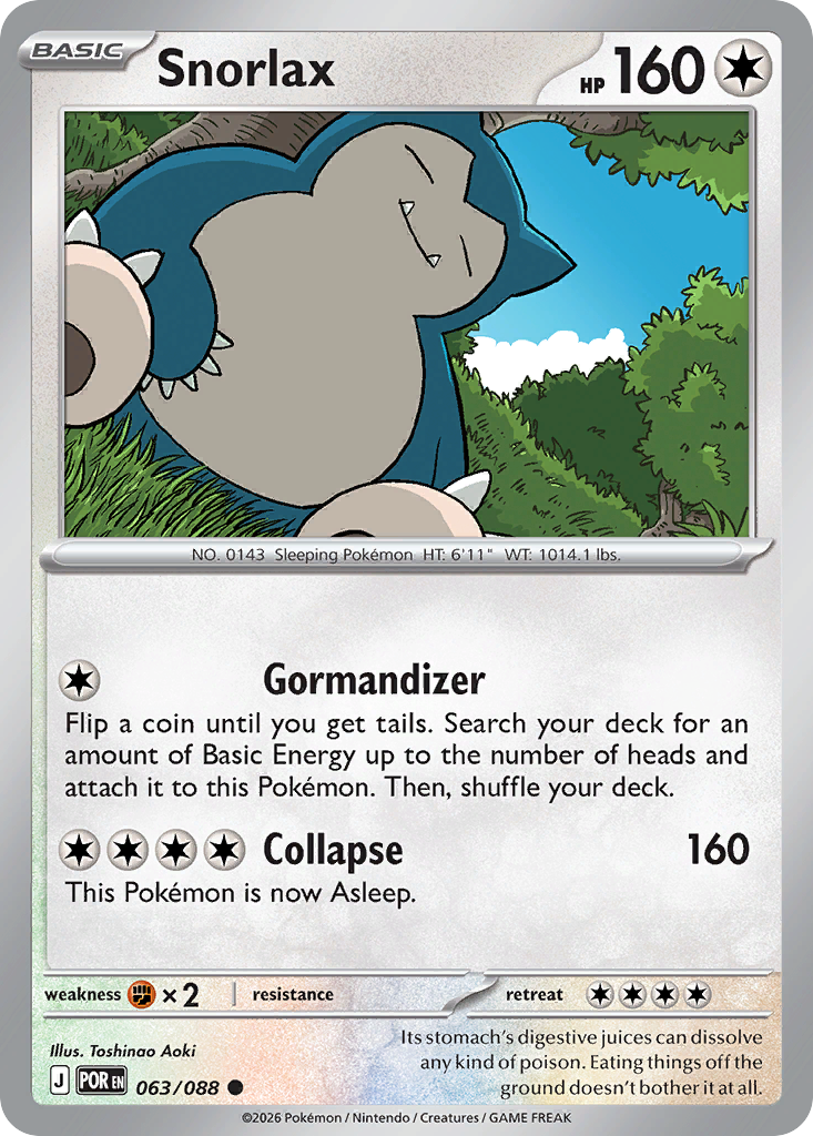Snorlax - Perfect Order SET-63