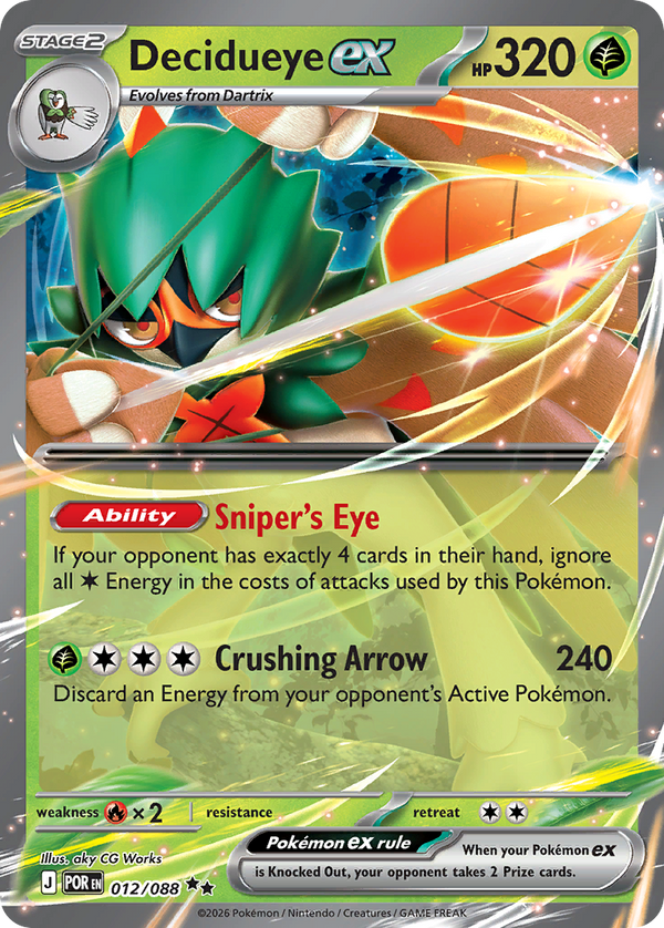 Decidueye ex - Perfect Order SET-35