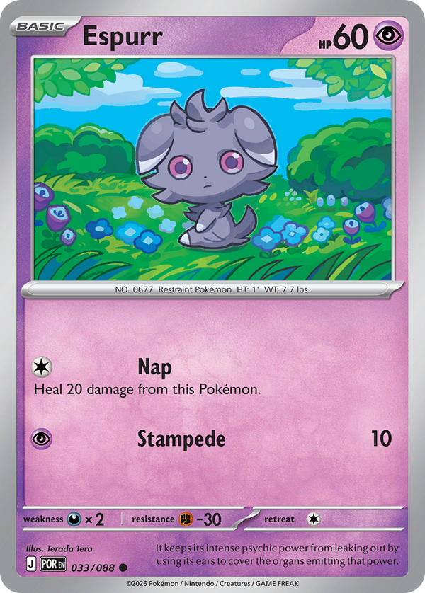 Espurr - Perfect Order SET-12
