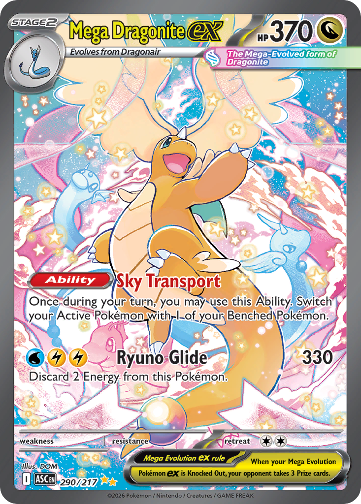 Mega Dragonite ex - Ascended Heroes SET-290