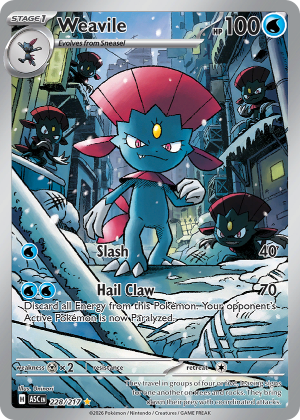 Weavile - Ascended Heroes SET 2-228