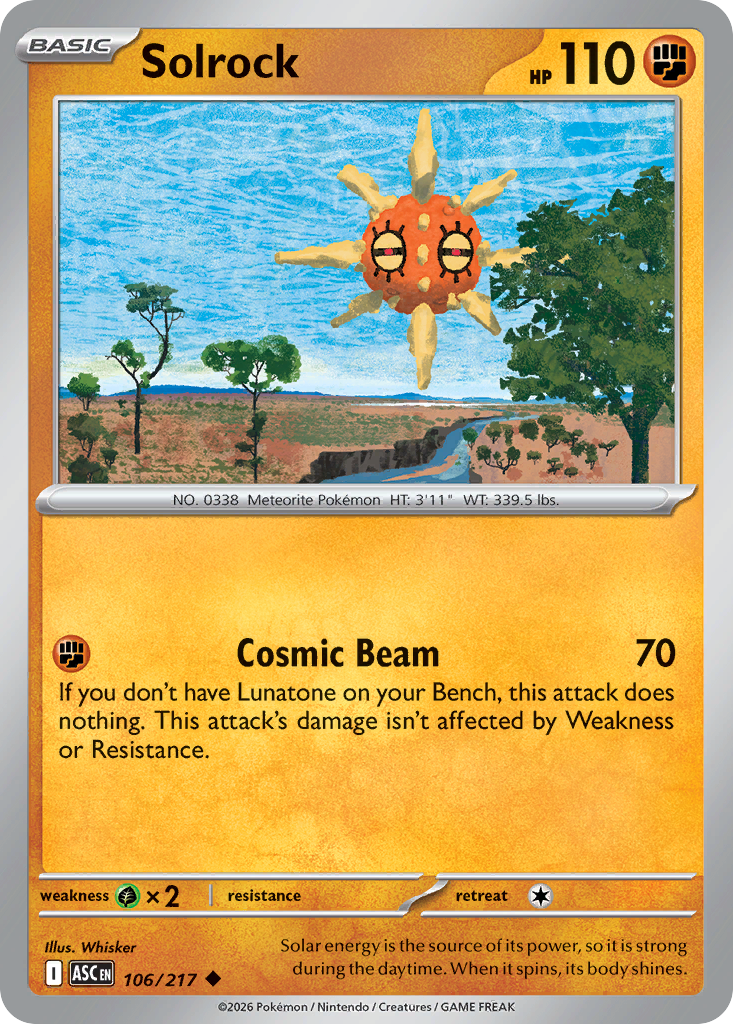 Solrock - Ascended Heroes SET 2-106