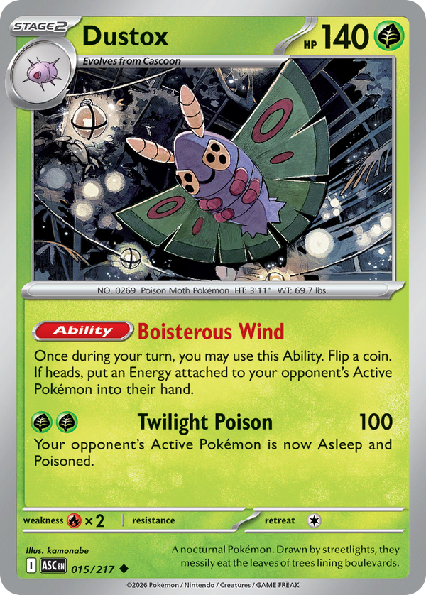 Dustox - Ascended Heroes SET-15
