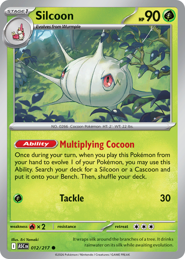 Silcoon - Ascended Heroes SET-12