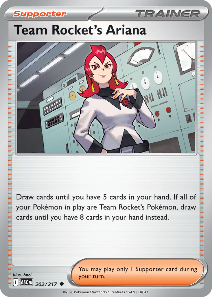 Team Rocket's Ariana - Ascended Heroes SET 2-202