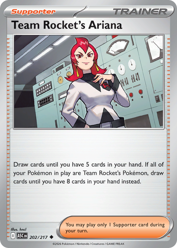 Team Rocket's Ariana - Ascended Heroes SET 2-202