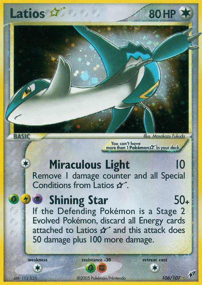 Latios Star Deoxys SET-106