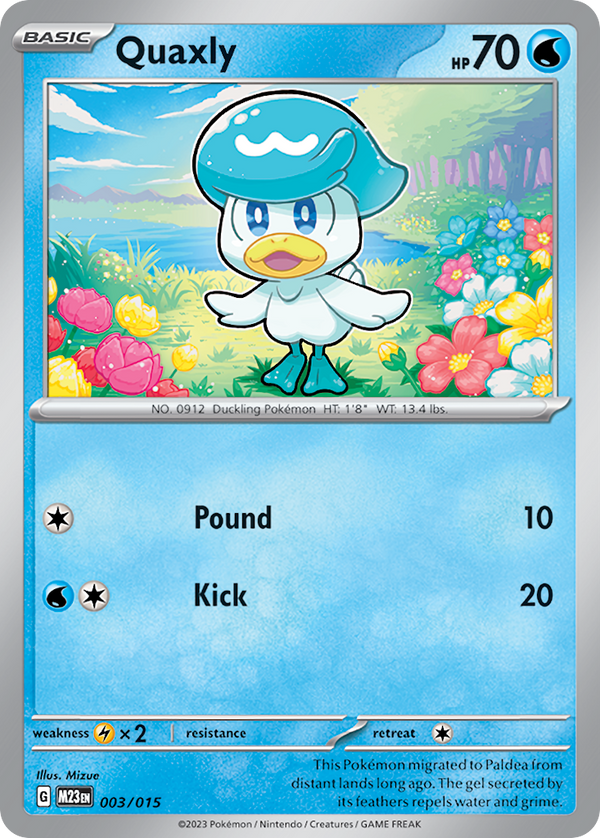 Quaxly McDonald's Match Battle 2023 SET-003
