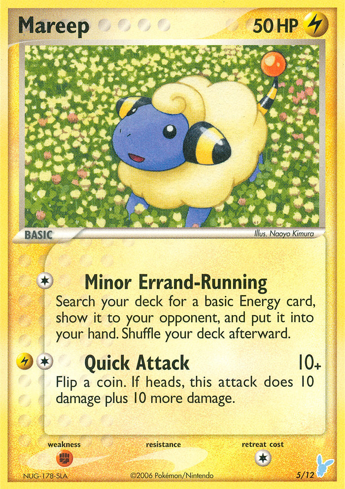Mareep EX Trainer Kit—Minun SET-5