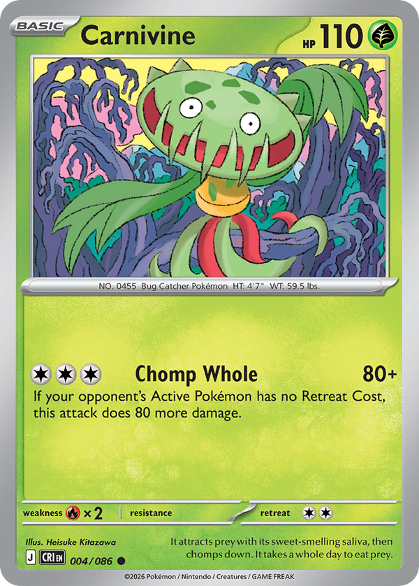Carnivine Chaos Rising SET-004