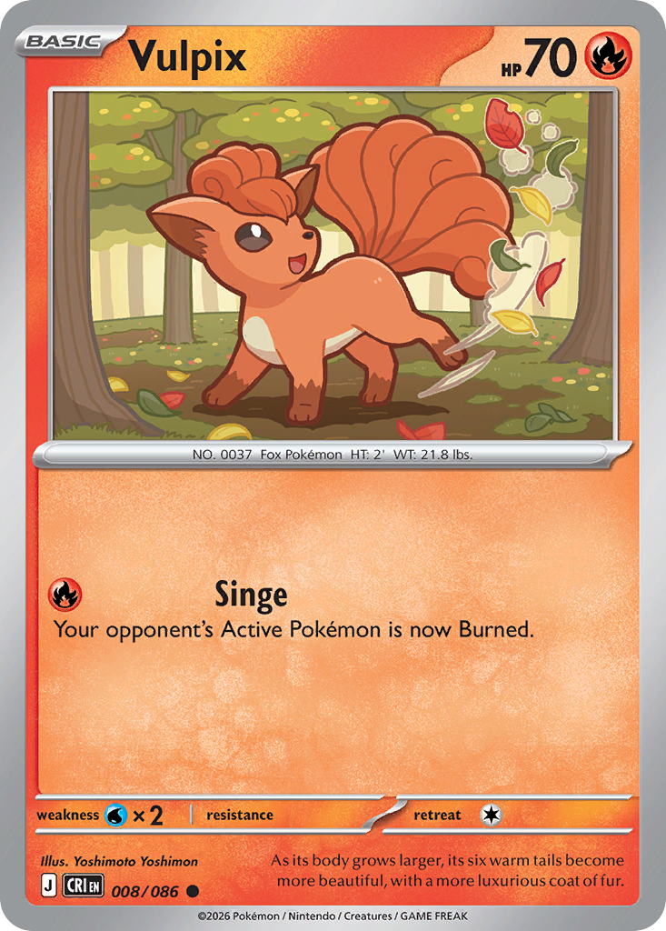 Vulpix Chaos Rising SET-008