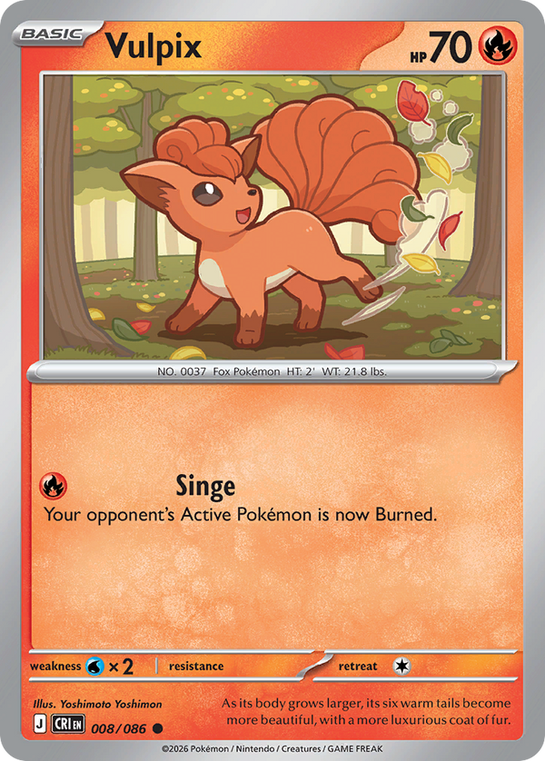 Vulpix Chaos Rising SET-008