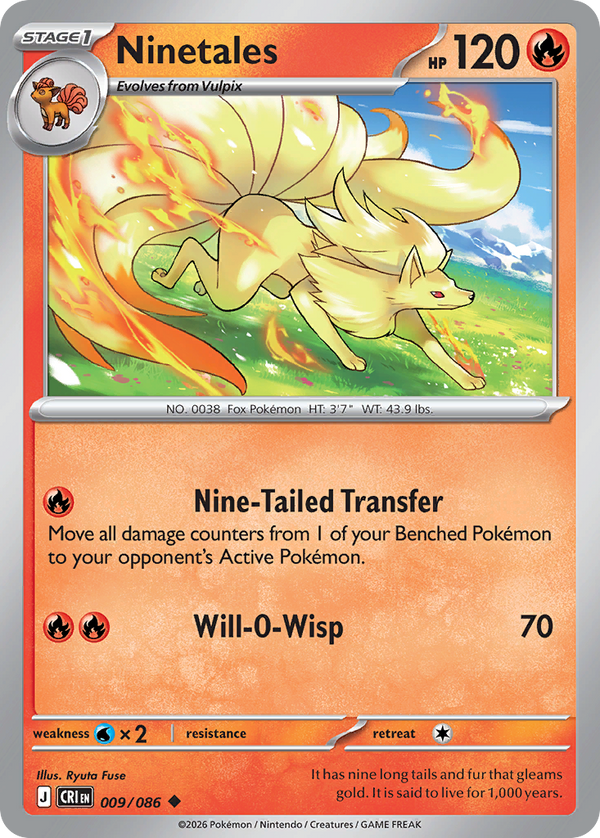 Ninetales Chaos Rising SET-009