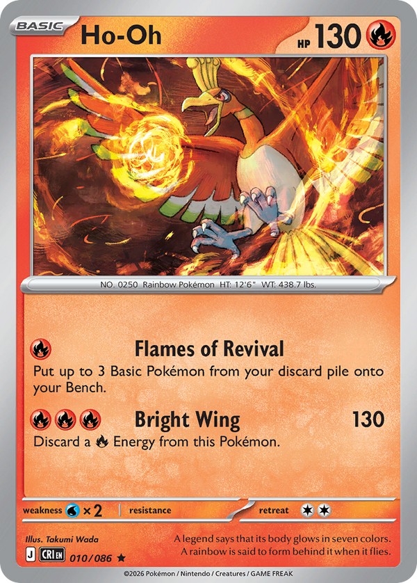 Ho-Oh Chaos Rising SET-010