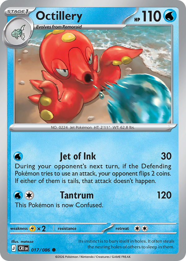 Octillery Chaos Rising SET-017