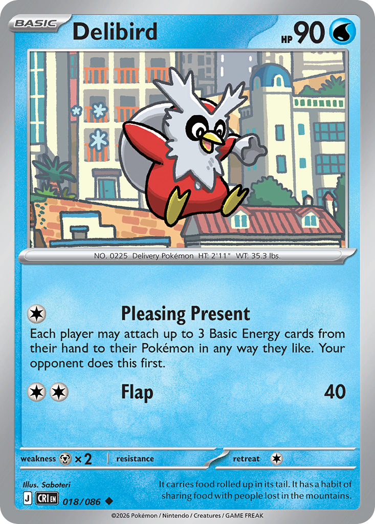 Delibird Chaos Rising SET-018