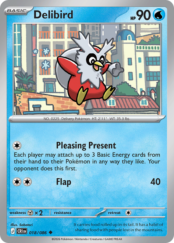 Delibird Chaos Rising SET-018