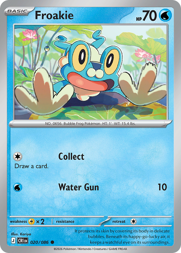 Froakie Chaos Rising SET-020