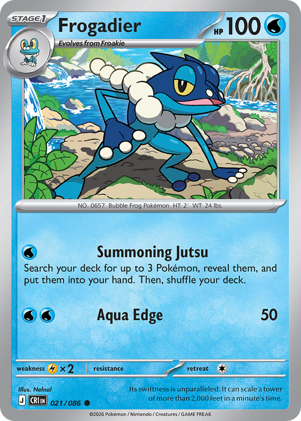 Frogadier Chaos Rising SET-021