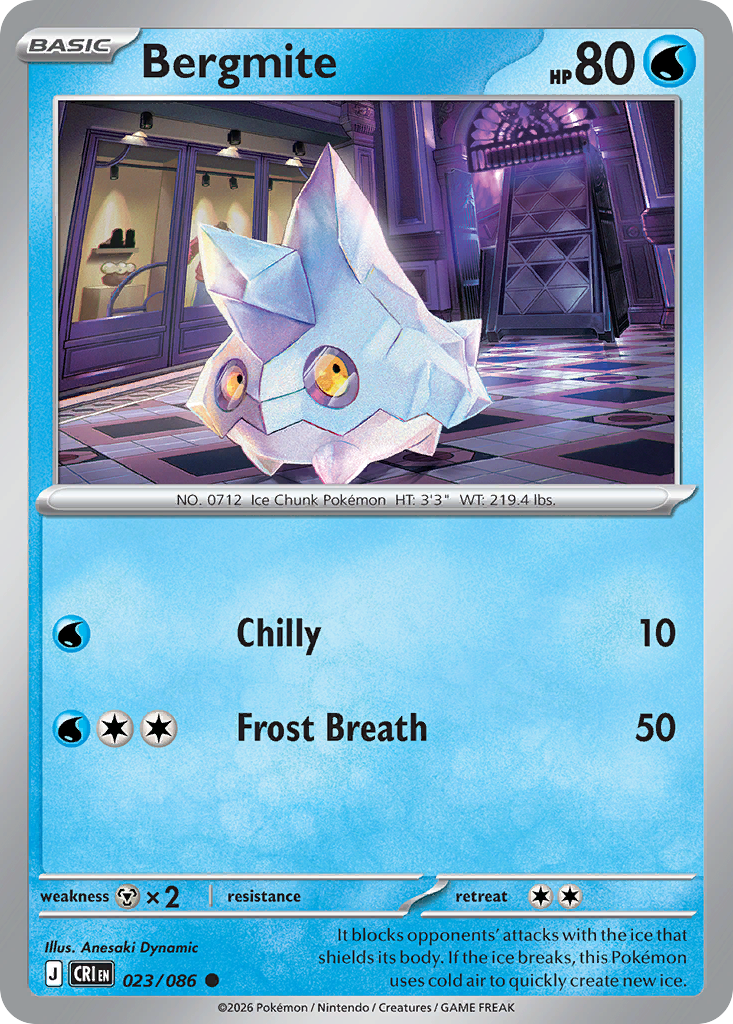 Bergmite Chaos Rising SET-023