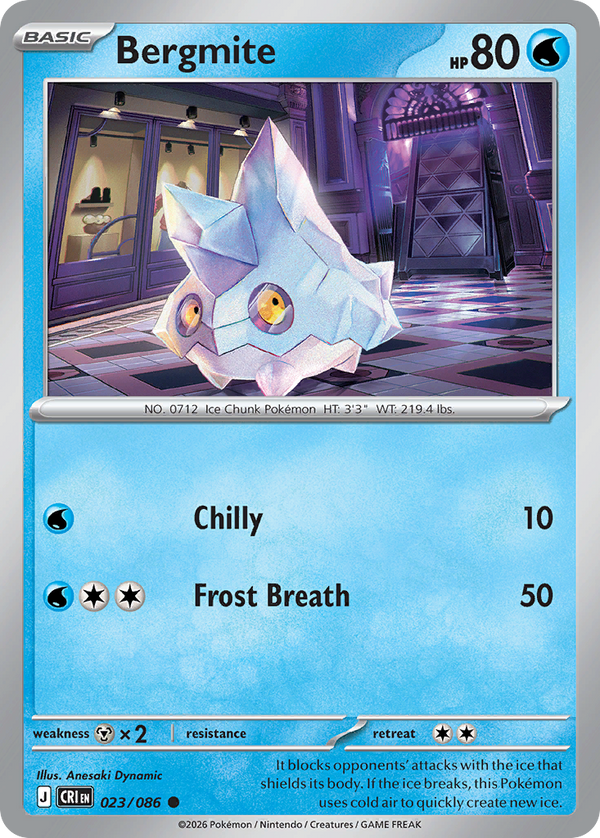 Bergmite Chaos Rising SET-023