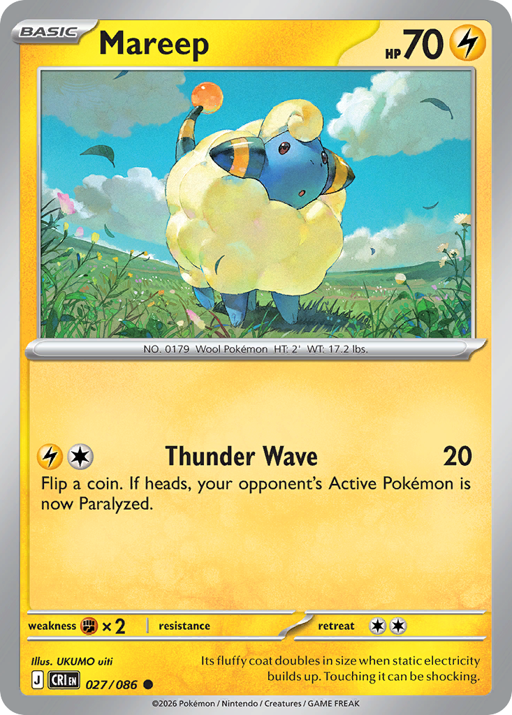 Mareep Chaos Rising SET-027