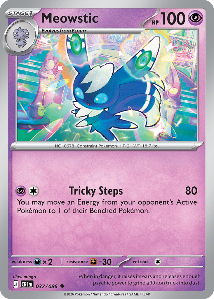 Meowstic Chaos Rising SET-037