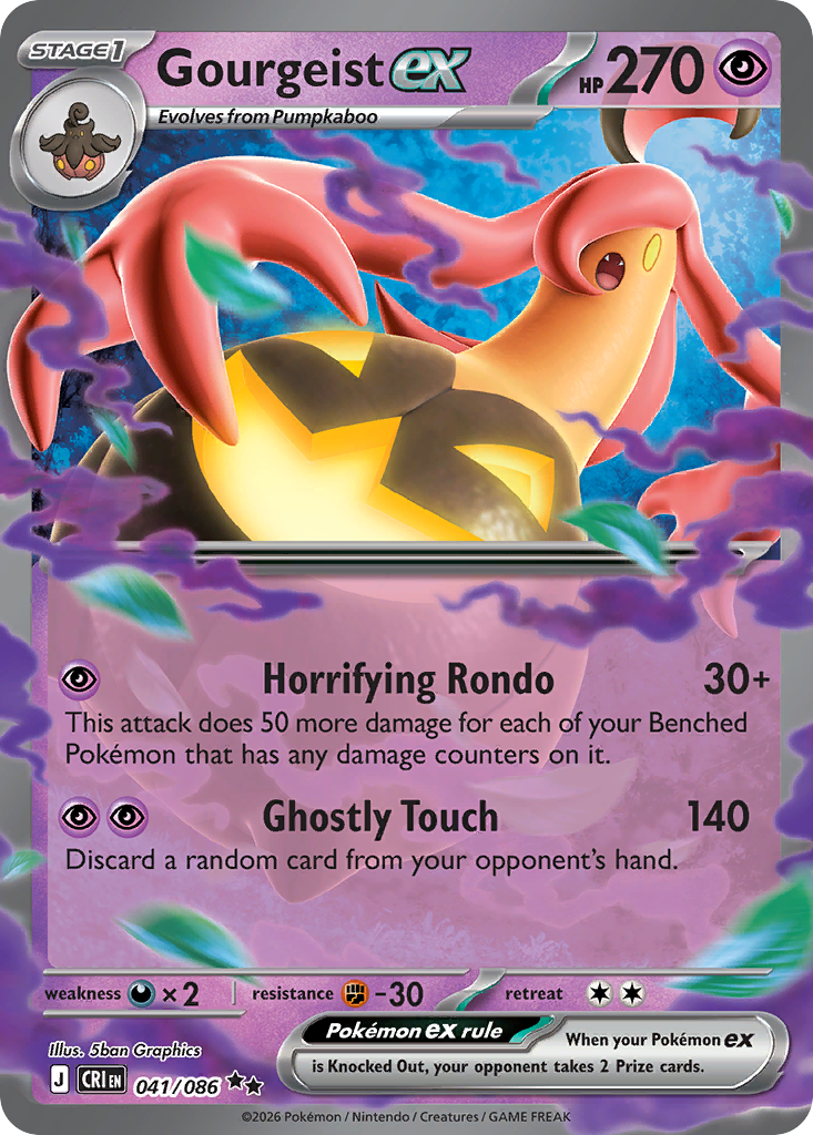 Gourgeist ex Chaos Rising SET-041