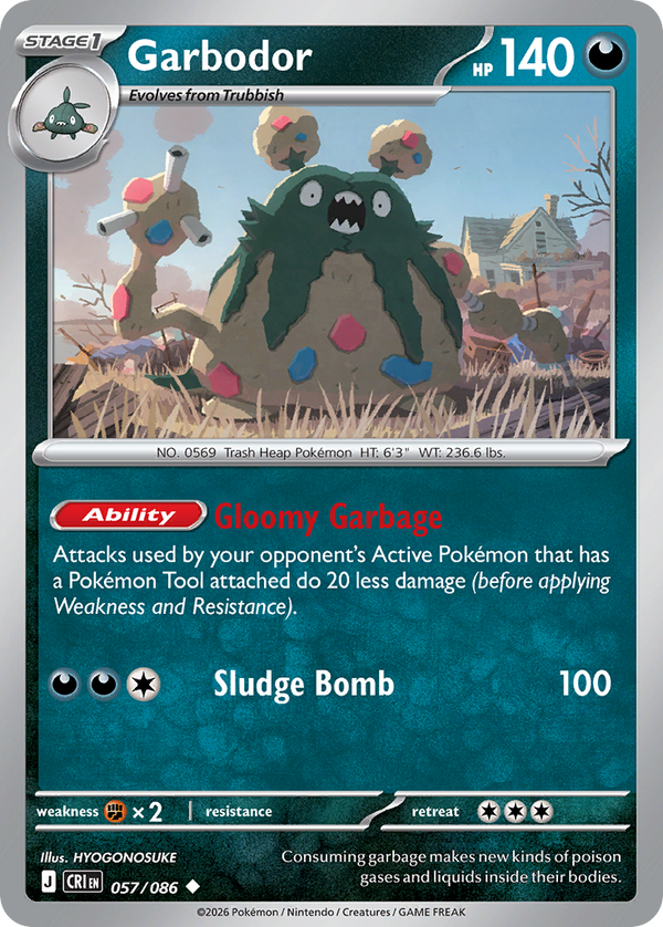 Garbodor Chaos Rising SET-057