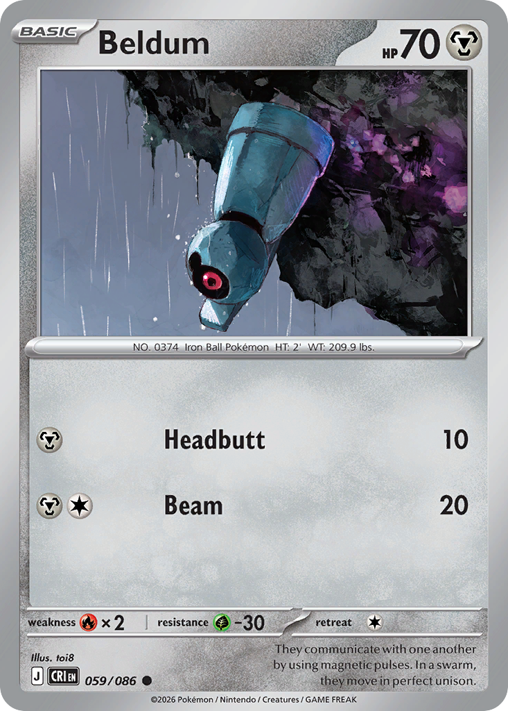 Beldum Chaos Rising SET-059