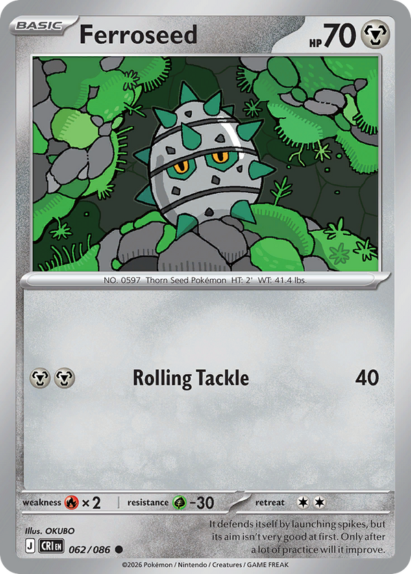 Ferroseed Chaos Rising SET-062