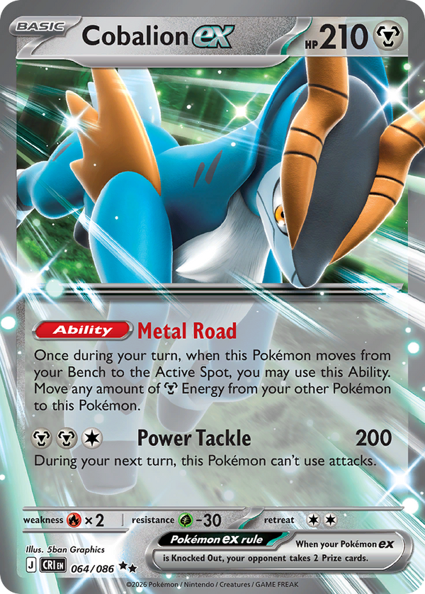 Cobalion ex Chaos Rising SET-064