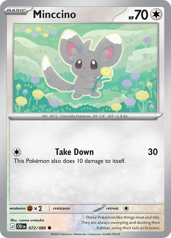 Minccino Chaos Rising SET-072