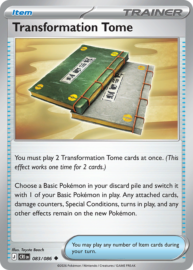 Transformation Tome Chaos Rising SET-083