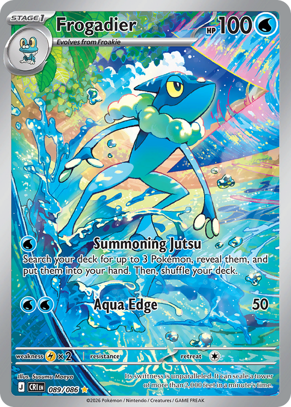 Frogadier Chaos Rising SET-089