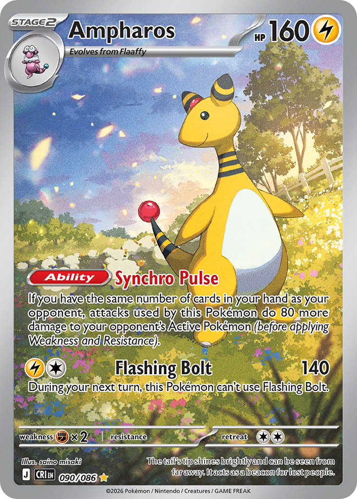 Ampharos Chaos Rising SET-090