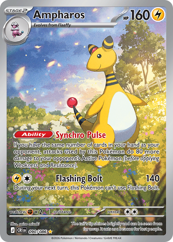 Ampharos Chaos Rising SET-090