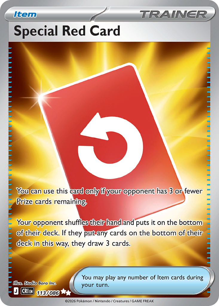 Special Red Card Chaos Rising SET-113