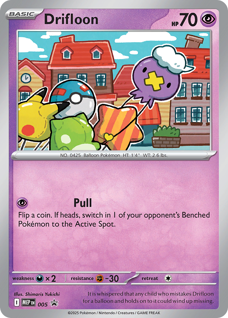 Drifloon Mega Evolution Promos SET-005